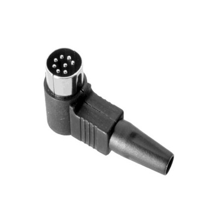 Cui Devices Circular Din Connectors 3 8 Positions, Plug, Right Angle, Standard Circular Din Connector SDR-30